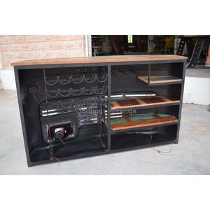 Alta calidad Tata Truck Iron Reclaimed Wood Wine Counter Mesas de Bar elegantes - Product Image 2