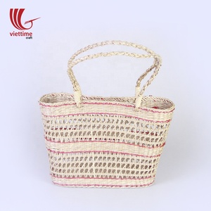 Hand Woven Seagrass <b>Handbags</b>/ <b>Summer</b> Mesh Bag - Product Image 5