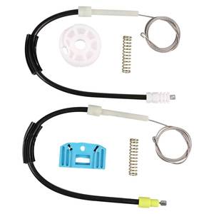 Kit de reparación de elevalunas para puerta trasera derecha compatible con 1996-2002 E320 y 1998-2005 S320 ventanas de coche - Product Image 2