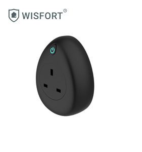 Wifi App Control de comando de voz Alexa Wifi enchufe para Reino Unido Control remoto estándar de casa inteligente macho - Product Image 4
