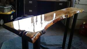 Bảng Điều Khiển Bằng Gỗ Màu Đỏ Cạnh Sống Cổ - Product Image 3