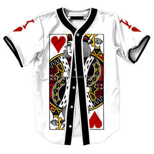 Pull-over de baseball à manches courtes pour hommes, maillot de baseball à séchage rapide, vente en gros, t-shirt à sublimation - Product Image 5