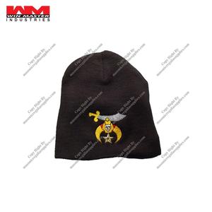 RSM Gorro de punto morado con emblema - Product Image 2