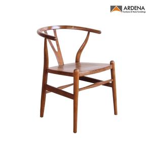 Sillas de comedor de madera Mindy antiguas, muebles de comedor de madera maciza para restaurante, café, Villa, uso - Product Image 3