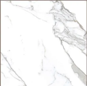 Azulejos de Porcelana Modernos para Suelos de Villas, 600x600mm, Acabado de Alto Brillo, Antibacterianos, para Presupuestos Bajos - Product Image 1