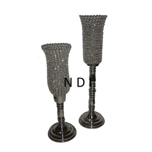 Soporte de vela de Pilar decorativo hecho a mano, fiesta de boda para decoración de pieza central, soporte de vela de Pilar - Product Image 1