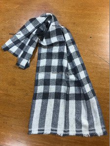 Bufanda silenciador de invierno de Cachemira 100% para hombre, chal de estilo tradicional - Product Image 6