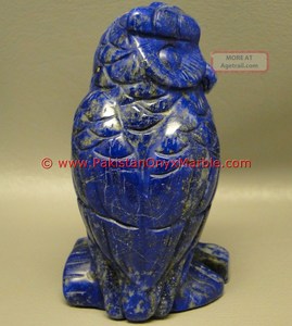 Gemas naturales lapislázuli, escultura tallada de mono, lapislázuli, figuras de formas de animales, figuritas y pájaros, artesanías hechas a mano - Product Image 6