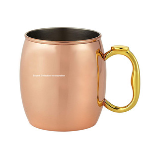 ชุดแก้วทองแดงทุบด้วยเม็ดเพชร4ชิ้นสำหรับคริสต์มาส - Product Image 2