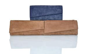 Bolsos de Mano de Último Diseño, Material de Cuero Genuino, Hechos a Mano, Monedero para Tarjetas y Monedas con Color Personalizado para Chicas y Mujeres - Product Image 5