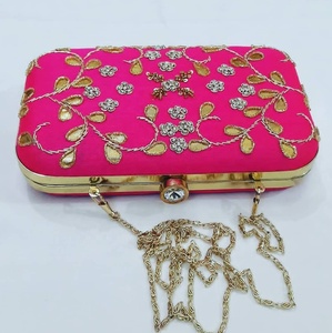 Elegant Embroidery Clutch Bag Special Occasions Handcrafted Embroidery Clutch Bag for Weddings and Parties At Low Cost - Product Image 3