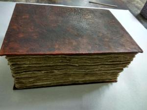 วารสารหนังสั่งทำทำจากผ้าฝ้ายทำมือเหมาะสำหรับขายต่อขนาด5*7นิ้ว - Product Image 6