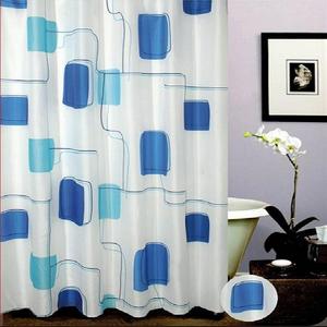 Printed Design Multi Color Check Design Shower <b>Curtain</b> for bathroom use Supplier in India - Product Image 3