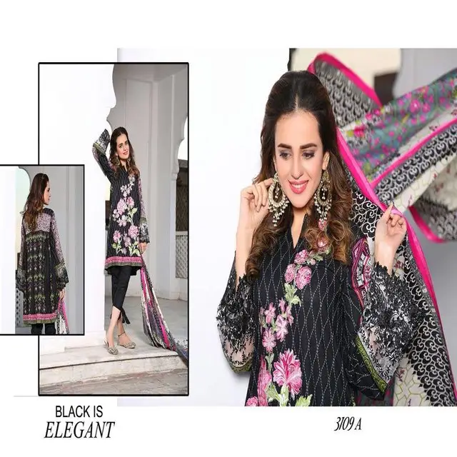 Premium Kwaliteit Groothandel 2022 Nieuwste Ontwerp Pakistaanse Kleding Dames Salwar Kameez Beste Stiksels Kwaliteit