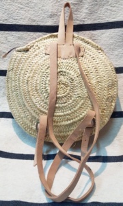 กระเป๋าชายหาดลายฟางทำด้วยมือสไตล์โมร็อกโกพร้อมซิปปิดกระเป๋าถือมีซิปหรูหรา - Product Image 3