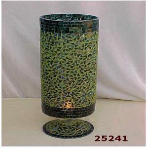 Nouveau design abordable meilleur prix en gros en laiton et verre pilier bougeoir - Product Image 2