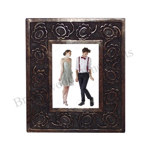 Rustic Design Mango Wood Picture <b>Frame</b> Hand Carved Wall <b>Mounted</b> <b>Photo</b> <b>Frame</b> for Home Decor From Indian Supplier at Wholesale - Product Image 1