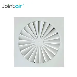 Belüftung Decken entlüftung öffnungen aus verzinktem Stahl Gitter Deflektoren mit Klingen - Product Image 1