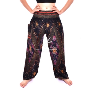 Pantalon sarouel à imprimé œuf de paon, pantalon de Yoga pour hommes - Product Image 1