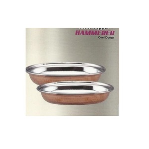 Cuenco para servir alimentos de cobre y acero inoxidable de primera calidad, diseño elegante, decoración de Hotel, cuenco para servir alimentos a un precio razonable - Product Image 1