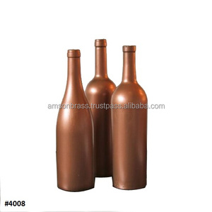Botella de agua de cobre puro para beneficios ayurvédicos Venta caliente 2023 botella de agua de cobre original Botella de cobre de metal - Product Image 3