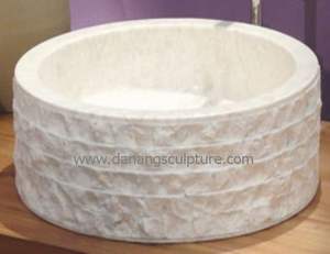 รอบหินอ่อนสีขาวหินอ่าง DSF-B060 - Product Image 2