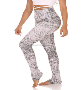 Leggings de cintura alta hasta el tobillo con estilo de moda para mujer con piernas largas - Product Image 1