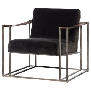 เก้าอี้รับประทานอาหารไม้เนื้อแข็งอุตสาหกรรมที่มีสายหนังหนังสีน้ำตาลเก้าอี้ที่บ้านเฟอร์นิเจอร์ไม่ - Product Image 2