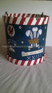 Diseño de alta calidad profesional de madera con cinturón azul rojo blanco Civil nuevos cables de batería de recreación - Product Image 3