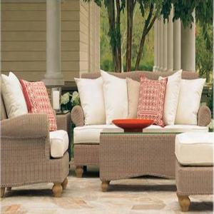 High Quality PVC Poly <b>Rattan</b> Synthetic Sofa <b>Dining</b> Set Modern Style Living Room <b>Table</b> <b>and</b> Sun Lounge for Outdoor Kitchen Use - Product Image 2