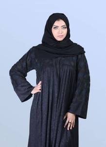 Vestido de manga larga maxi usado por las mujeres estilo la Abaya - Product Image 3
