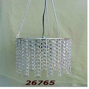 Lustre bougeoir en métal et verre de haute qualité - Product Image 2