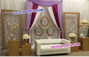 Grandes décorations de scène de mariage indiennes, fond lumineux de grande taille, idéal pour origine Exclusive - Product Image 3