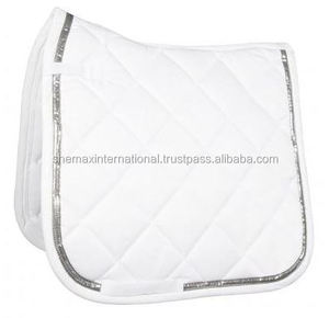 ผ้าอานสีขาวทำจากโฟมและผ้าฝ้ายผสมสีเงินผลิตจาก2024 shemax - Product Image 1