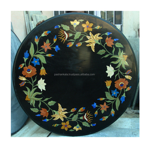 Plateaux de table basse en marbre Inay - Product Image 1