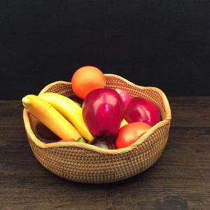 Cesta de Almacenamiento Plegable Ecológica de Ratán Tejido Natural - Product Image 4