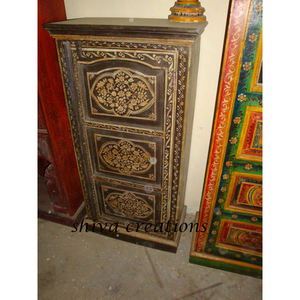 2022 Jodhpur ตู้ไม้ทาสีมือเฟอร์นิเจอร์ราคาดีที่สุดในตลาดสำหรับห้องรับประทานอาหารกลางแจ้ง/อพาร์ทเม้นต์ - Product Image 2