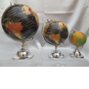 Monde bureau Globe mer Air carte routière île aluminium modèle nautique cadeaux d'affaires métal coulée Technique haute qualité carte du monde - Product Image 1