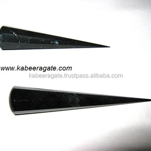 Pierres précieuses de guérison en cristal, jaspe noir - Product Image 2