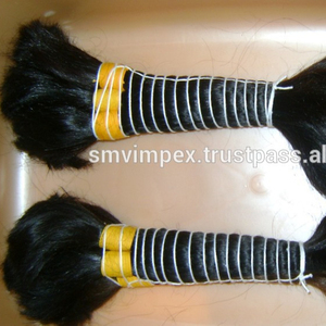 Cheveux bruts indiens vierges non transformés de qualité parfaite 100% cheveux bruts humains doux et lisses d'Inde - Product Image 4