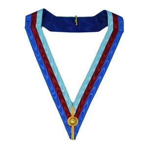 Masones de alta calidad Royal-Arch-Chapter-Provincial-Collar Collarette Kit de delantal de cinta de calidad - Product Image 1