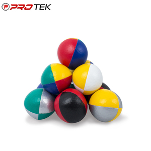 Pelota de malabares de cuero sintético personalizada - Product Image 4