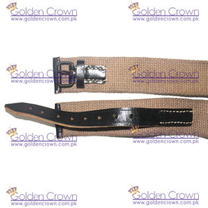 Cinturón de pantalón de lona alemán | Cinturón de pantalón web OD alemán | Cinturón de pantalón web Heer M44 alemán - Product Image 4