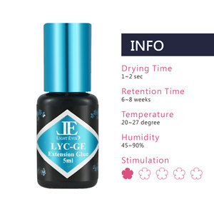 Lighteyes-pegamento para pestañas, adhesivo avanzado de alta humedad, pegamento para extensión de pestañas sin olor, 5 ml - Product Image 4
