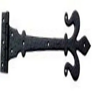 Cast Iron Black Furniture Gate Door Tee Hinge