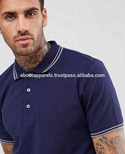 Chemise polo pour homme tendance et populaire 2026, couleur contrastée, fermeture éclair, sans bouton - Product Image 2