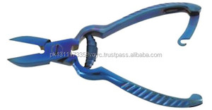 ก้ามมืออาชีพตรงใบมีดบาร์เรลฤดูใบไม้ผลิ13.5เซนติเมตรสีฟ้ารหัสเครื่องตัดเล็บอุปกรณ์เล็บ - Product Image 2