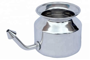 Pot Neti en acier inoxydable de 400ml pour fournitures de thérapie de réadaptation - Product Image 2