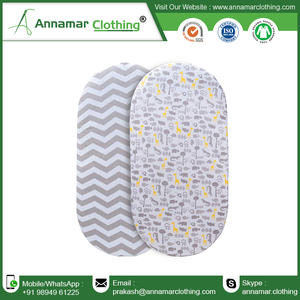 Offre Spéciale draps de berceau anti-boulochage anti-escarres draps de bébé 100% coton biologique bébé berceau drap-housse - Product Image 3