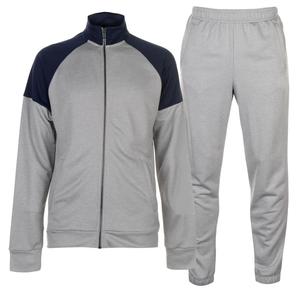 Chándal deportivo personalizado para hombre, trotar, liso, en blanco - Product Image 1